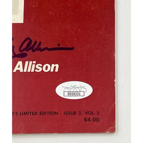 Bobby Allison Signed Vintage Program Like Cola 500 Pocono JSA COA - Picture 4 of 7